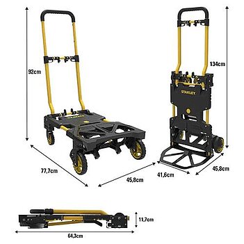 Тележка транспортировочная Stanley 137 кг (SXWT-FT585)