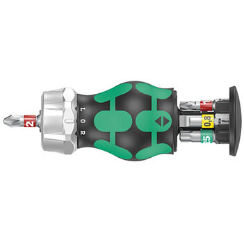 Отвертка трещоточная с набором бит WERA Kraftform Kompakt Stubby RA 1 7 шт. короткая (05008883001) Отвертка трещоточная с набором бит WERA Kraftform Kompakt Stubby RA 1 7 шт. короткая (05008883001)