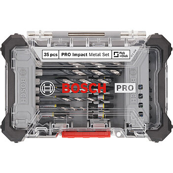 Набор бит и сверл Bosch PRO Impact Metal 35 шт. (2608521U81)
