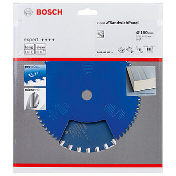 Диск пильный для сэндвич-панелей Bosch Expert for Sandwich Panel 160x20x1,6мм (2608644365)