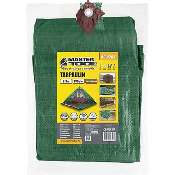 Тент MASTERTOOL двухсторонний 2 х 3 м (89-4203)
