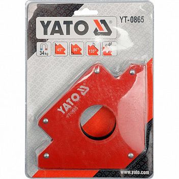 Угольник магнитный для сварки Yato (YT-0865)