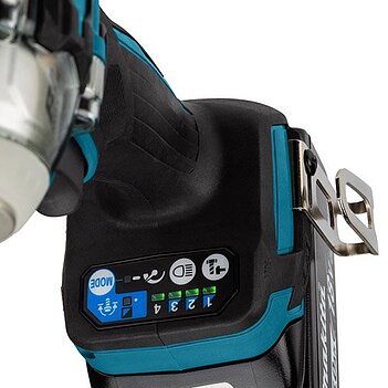 Гайковерт ударный аккумуляторный Makita + набор головок ударных 9 шт. (SET-DTW301Z-1125) - без аккумулятора и зарядного устройства