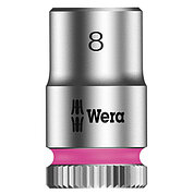 Головка торцевая 6-гранная WERA Zyklop 8790 HMA Cr-V 1/4" 8,0 мм (05003507001)