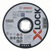 Круг відрізний по металу Bosch X-LOCK Expert for Inox+Metal 125x1,0x22,23мм (2608619264)
