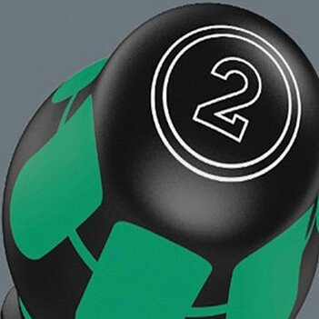 Набір викруток WERA Kraftform Plus Lasertip 335/350/355/6 Rack PH/PZ/шліц 6 шт. (05105622001)