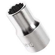 Головка торцевая 12-гранная JTC 1/2" 12мм (43912 JTC)