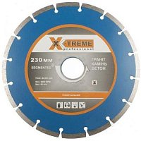Диск алмазный сегментированный X-Treme 230x22,23мм (36549)