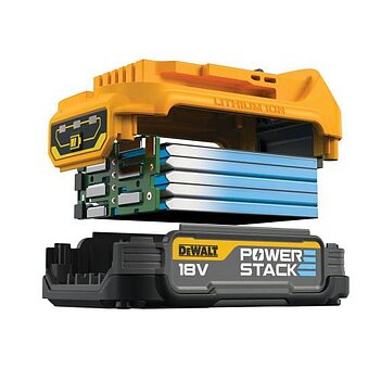 Аккумулятор Li-Ion DeWalt PowerStack 18 В, 1,7 А/ч 2 шт (DCBP034E2)