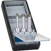 Набор алмазных коронок для плитки Bosch PRO Ceramic dry 3 шт. (2608587145)
