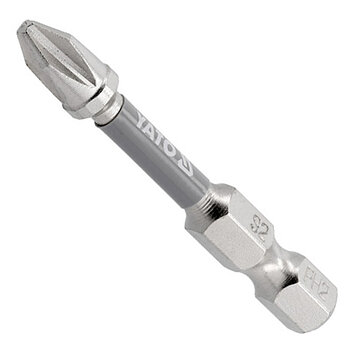 Біта Phillips Yato 1/4" PH2 2 шт. (YT-78021) Біта Phillips Yato 1/4" PH2 2 шт. (YT-78021)