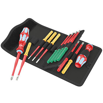Отвертка со сменными стержнями диэлектрическая WERA Kraftform Kompakt VDE Stainless 17 Slim 1 TIE 17 шт. (05006631001) нержавеющая сталь Отвертка со сменными стержнями диэлектрическая WERA Kraftform Kompakt VDE Stainless 17 Slim 1 TIE 17 шт. (05006631001) нержавеющая сталь
