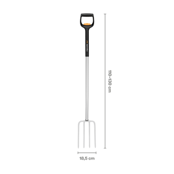 Вилы садовые телескопические Fiskars Xact (1070717)