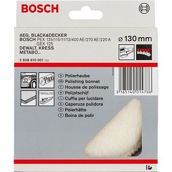 Подошва полировальная Bosch 130 мм (2608610001)