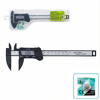 Штангенциркуль электронный Alloid Base 150 мм (PVC-0375)