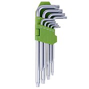 Набор ключей Torx Г-образных удлиненных Alloid Cr-V 9 шт. (НТ-0918)