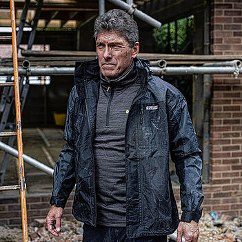 Куртка рабочая DeWalt Storm Waterproof Jacket разме XXL (DWC48-013-XXL)