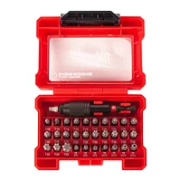 Набор бит ударных Milwaukee Shockwave 1/4" 32 шт. (4932471586)