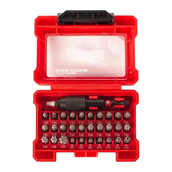 Набор бит ударных Milwaukee Shockwave 1/4" 32 шт. (4932471586)