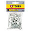 Заклепки алюминиевые TOPEX 4,8х23,0 мм 50 шт. (43E507)