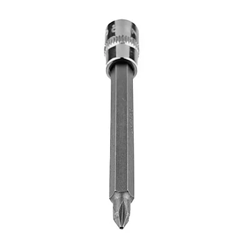Головка торцевая с битой Philips удлиненная Neo Tools Cr-V 1/4" PH1 (10-334)