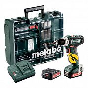 Акумуляторний дриль-шурупокрут Metabo PowerMaxx BS 12 SET (601036870)