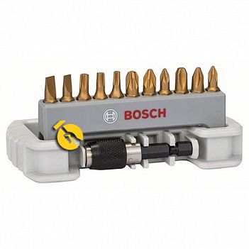 Набор бит Bosch 1/4" 12ед. (2608522127)