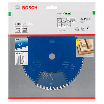 Диск пильный по дереву Bosch Expert for Wood 184x30х1,6мм (2608644043)