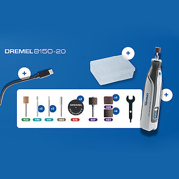Гравер акумуляторний Dremel 8150-20 (F0138150JA)