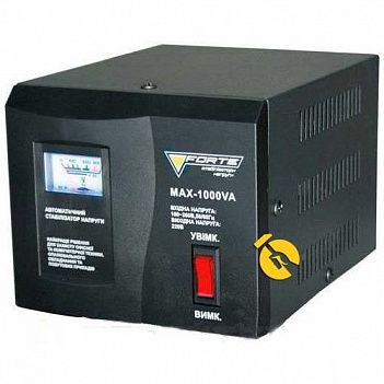 Стабілізатор напруги релейний Forte MAX-1000VA (42062)