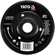 Диск-фреза шлифовальный Yato 125 х 22,2 мм 3 (YT-59170)