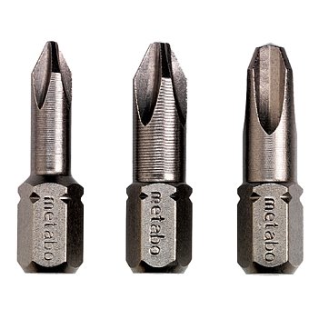 Набір біт Metabo 1/4" 3 шт (628537000)