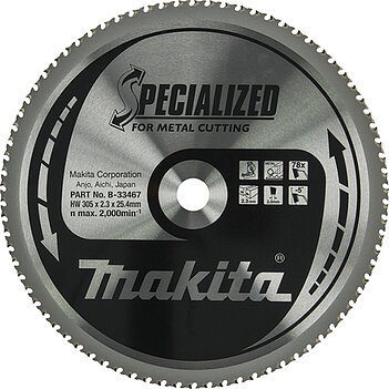 Диск пильный по металлу Makita SPECIALIZED 305х2,0x25,40 мм (B-33467)