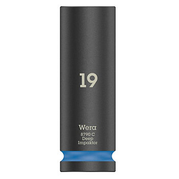 Головка торцева 6-гранна ударна подовжена WERA 8790 C Impaktor Deep 1/2" 19 мм (05004836001) Головка торцева 6-гранна ударна подовжена WERA 8790 C Impaktor Deep 1/2" 19 мм (05004836001)