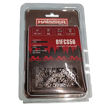 Ланцюг для пили Haisser 91FCS56 16", 3/8", 1,3 мм 56DL (149169)