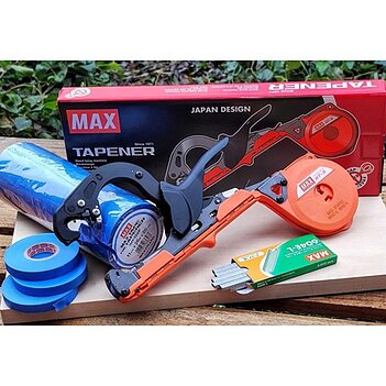 Степлер садовый для подвязки растений MAX HT-R1+ лента 20 шт. + скобы 4800 шт. (Max_R1-KIT)