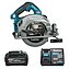 Пила дискова акумуляторна Makita + акумулятор + зарядний пристрій (SET-HS004GZ01-PROMOXGT)