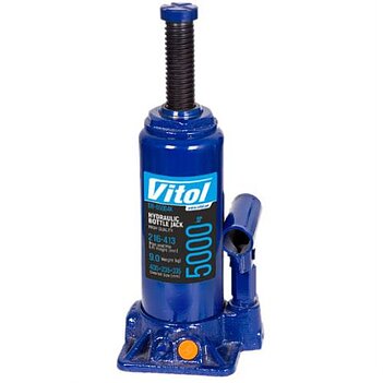 Домкрат гидравлический бутылочный VITOL 5 т (DB-05004)