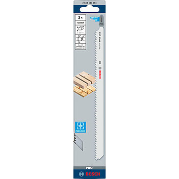 Полотно пильное по дереву Bosch HCS T1044 DP Precision for Wood 250 мм 3 шт (2608667394)