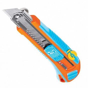 Нож для отделочных работ с металлическим фиксатором Центроинструмент 18мм (0212-3)