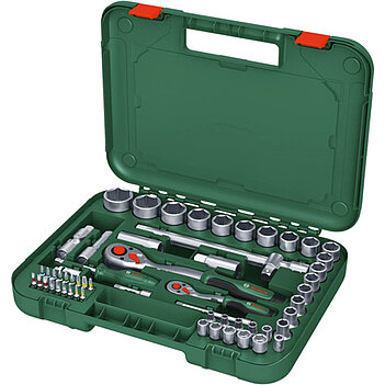 Набор инструмента Bosch 1/2" 1/4" 57 шт. 6PT (1600A02Z9G)