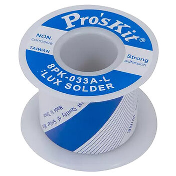 Припой Pro'sKit Sn 63%, Pb 37% 0,8 мм 100 г (8PK-033D) Припой Pro'sKit Sn 63%, Pb 37% 0,8 мм 100 г (8PK-033D)