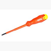 Отвертка шлицевая диэлектрическая MASTERTOOL SL5,5 x 125 мм 1000V (47-0512)
