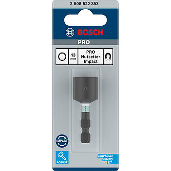 Тримач для саморізів Bosch Pro Nutsetter Impact S2 13 мм магнітний (2608522353)