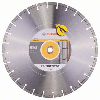 Диск алмазный сегментированный Bosch Standard for Universal 400х20/25,4 мм (2608602550)