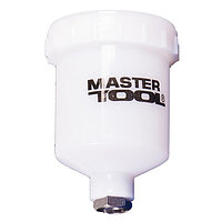 Бачок пластиковий MASTERTOOL 125 мл внутрішня різьба (81-8612)