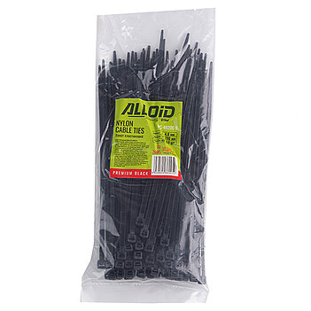 Хомут нейлоновый Alloid 4,8 х 200 мм 100 шт. (PC-48200B)
