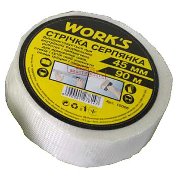 Лента-серпянка Work's 10006 45мм х 90м 1 шт. (127814)