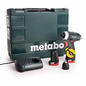 Аккумуляторная дрель-шуруповерт Metabo POWERMAXX BS BASIC (600080500)