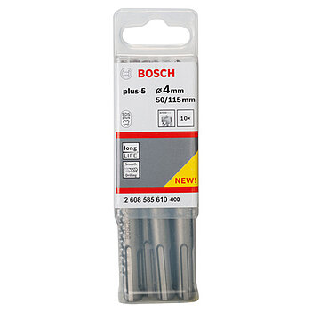 Бур по бетону Bosch SDS-Plus-5 4,0x50x115 мм 10 шт. (2608585610)